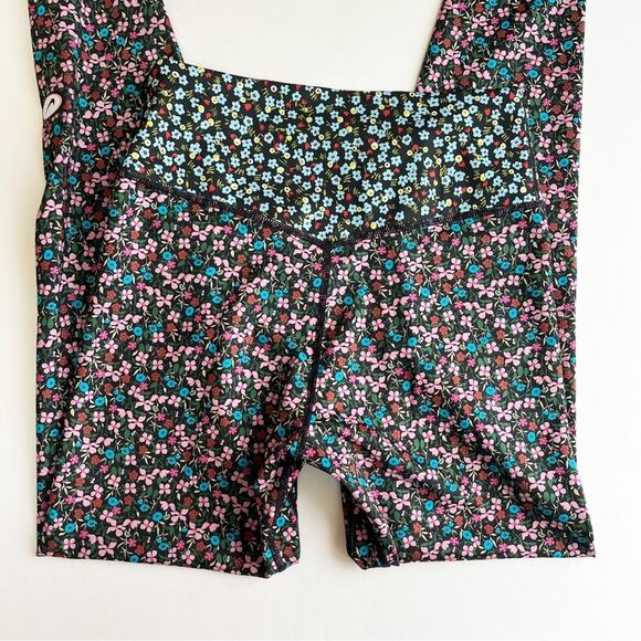 Nike One Dri-Fit 7/8 Tight Leggings Floral - Picture 4 of 7